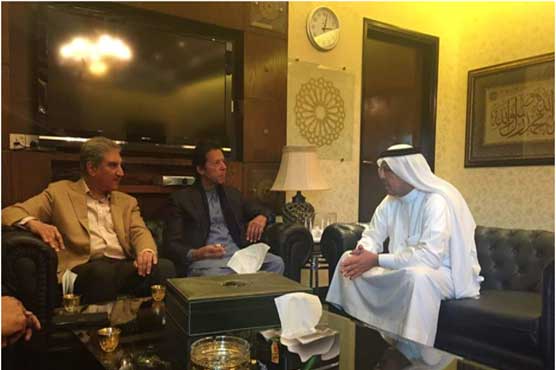 PTI delegation meet Saudi ambassador, discuss Middle East situation