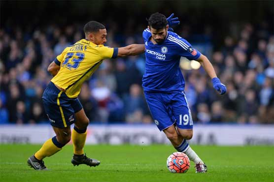 Football: Costa lands knockout blow as Chelsea cruise