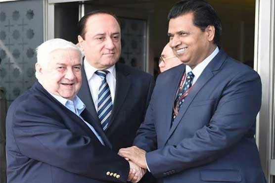Syrian foreign minister visits India before peace talks