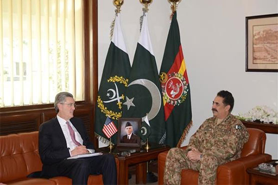 US special envoy discusses Afghan security with COAS 