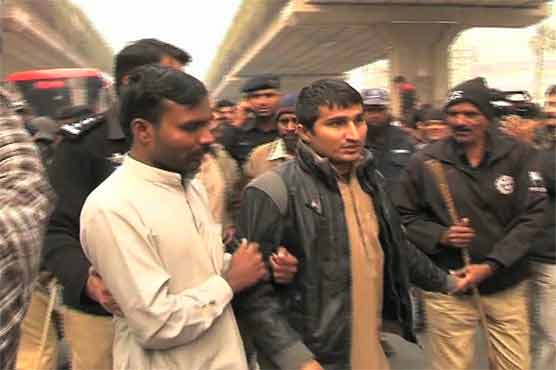 Police interrupt protest by visually impaired persons in Lahore