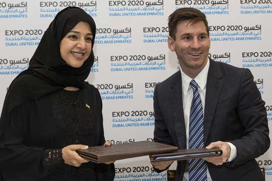 Football: Messi named ambassador for Dubai Expo 2020