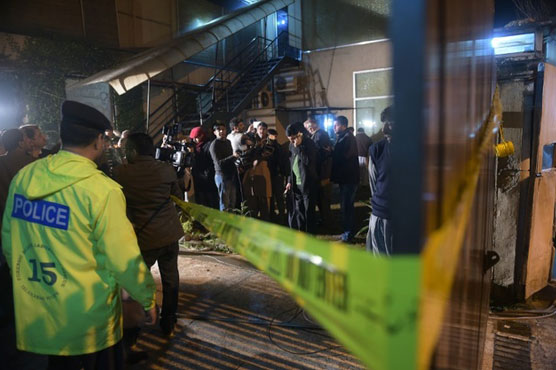 IS claims ARY TV station attack