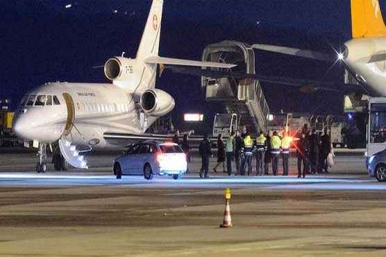 Three US prisoners freed by Iran arrive in Germany