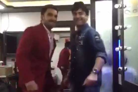 Fawad Khan dubsmashes Malhari along with Ranveer Singh