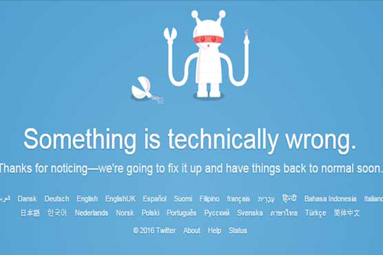 Major outage hits Twitter around globe