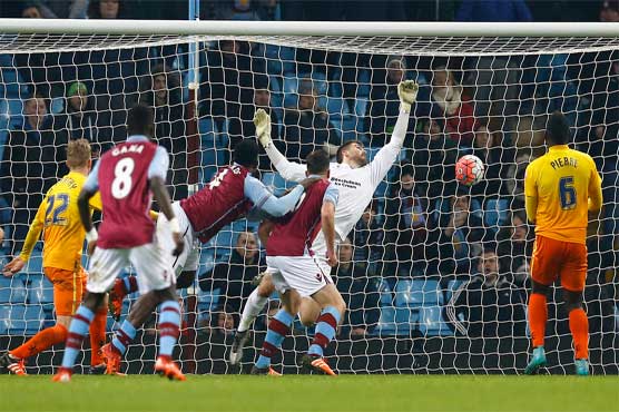 Football: Aston Villa set up FA Cup date with Man City