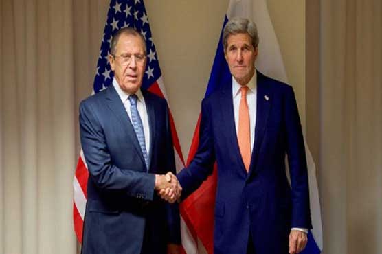 Kerry, Lavrov push for Syria peace talks to go ahead