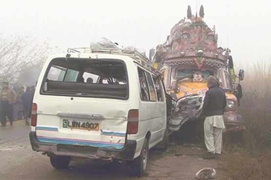 Six killed, 34 injured in separate fog-related mishaps 