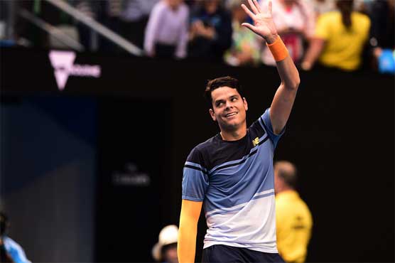 Tennis: Calmer Raonic rocks Wawrinka to reach quarters