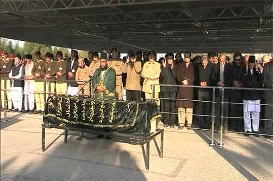 Ex-FM Sahibzada Yaqub's funeral prayer offered in Rawalpindi