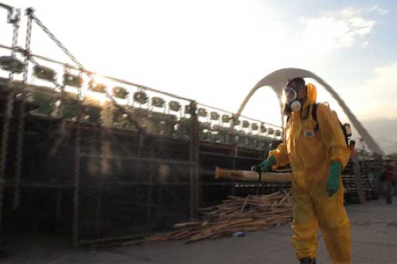 Rio sends Zika fumigators into carnival stadium
