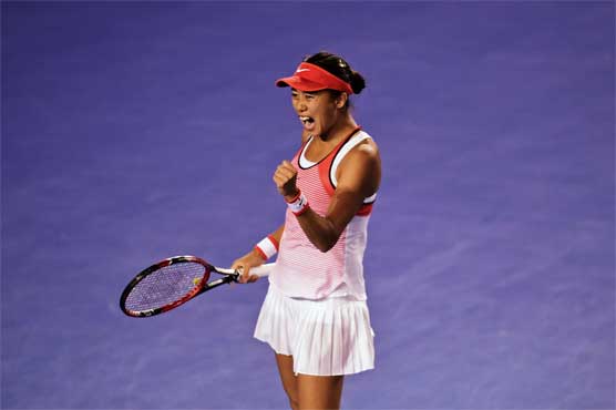 Tennis: Zhang goes from ball girl to verge of semi-finals