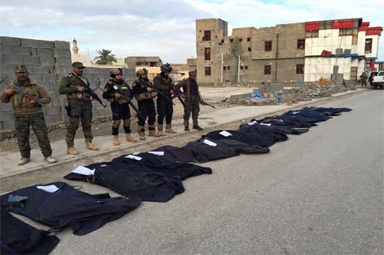 Mass grave in Iraq's Ramadi holds at least 40 IS victims - officials