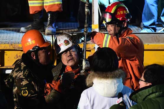 'Miracle' rescue four China miners after 36 days underground