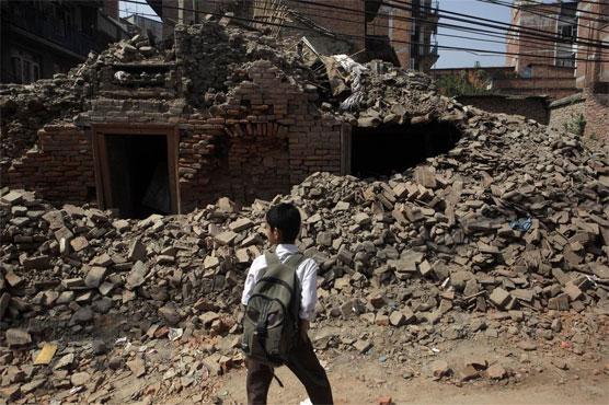Two children die as Nepal school collapses