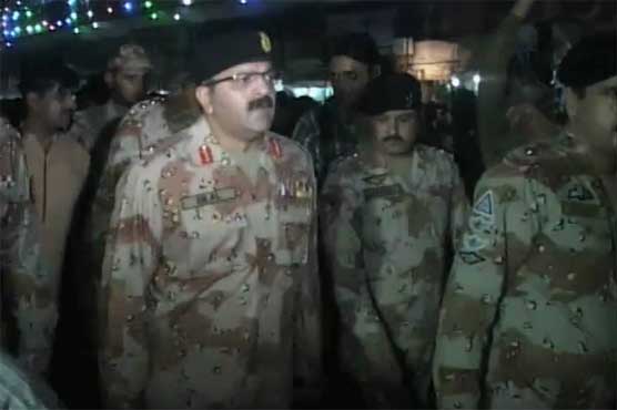 DG Rangers visits different parts in Karachi