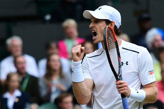 Tennis: Murray downs Kyrgios for 50th Wimbledon win