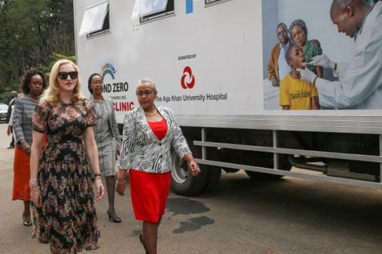 Madonna moved to tears by case of child rape in Kenya