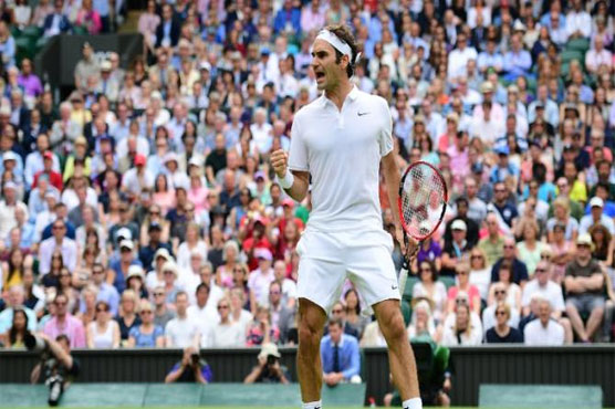 Federer sights new record and Wimbledon semi-finals