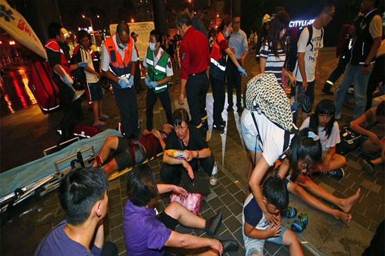 Taiwan police identify suspects after train blast