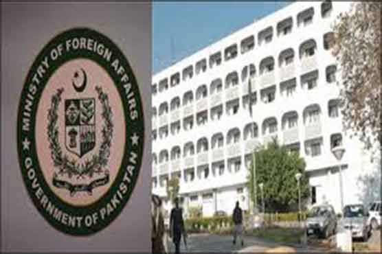 Disappointed over Afghan president's statement: FO