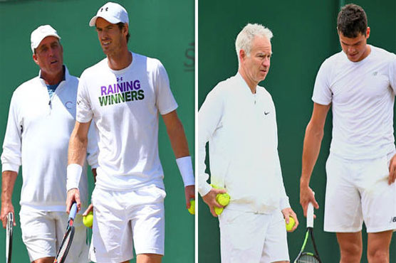 Murray, Raonic look to super coaches for Wimbledon glory
