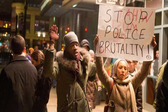 Third night of New York protests against police abuses