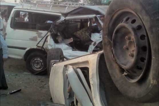 Jehlum: 4 killed, 8 injured in van, car collision