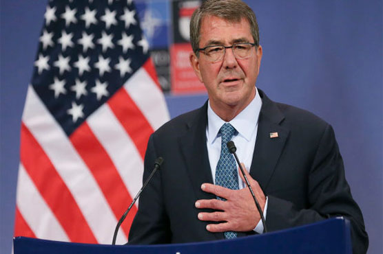 Pentagon chief in Baghdad for talks on anti-IS fight