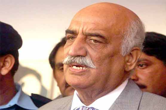 Banners having COAS's pictures big challenge for govt's writ: Khurshid