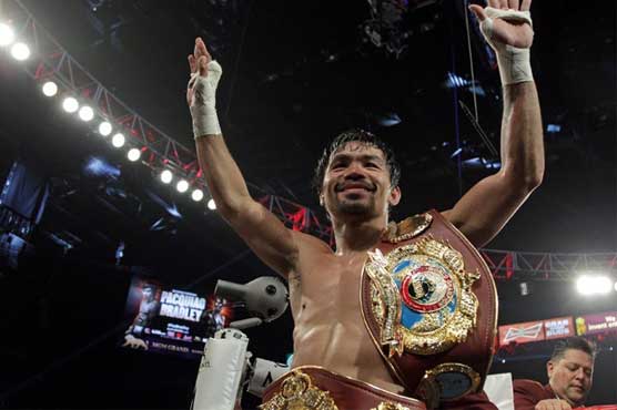 Pacquiao plans to fight again this year: promoter
