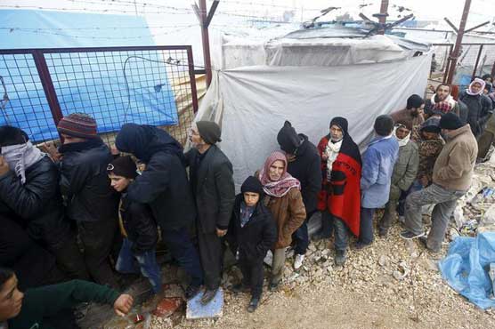 Queues for food in Syria's rebel Aleppo after route cut