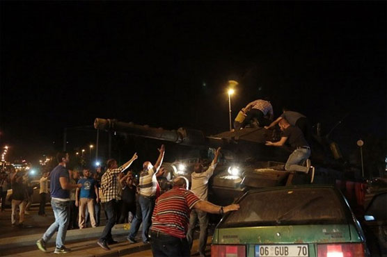 Chaos in Turkey as military launches coup