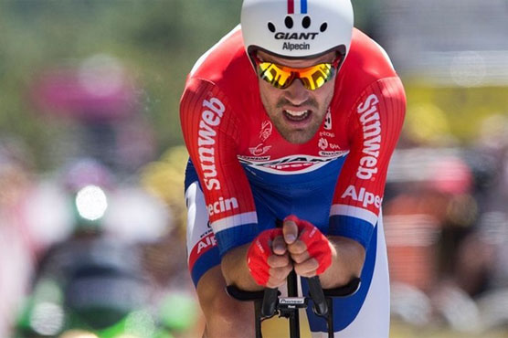 Cycling: Dumoulin wins stage, Froome extends lead on subdued day