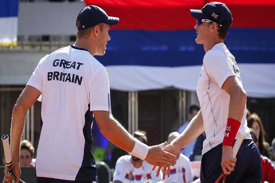 Tennis: Doubles win gives Britain lead over Serbia