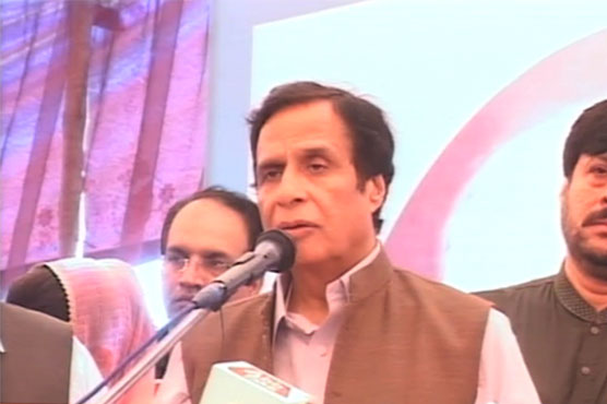 Shehbaz spending funds of all welfare projects on Orange Line: Pervaiz Elahi
