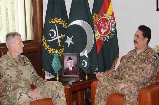 Army chief meets Commander Resolute Support Mission