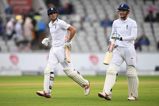 Cook piles on the runs against Pakistan