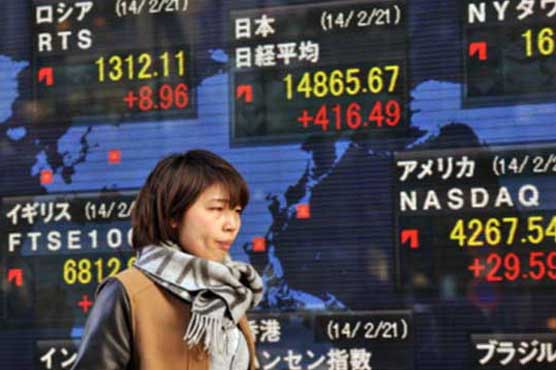 Tokyo shares down by break on Yen rally