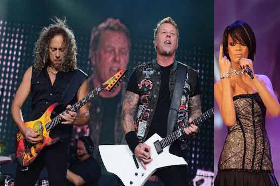 Metallica, Rihanna to headline anti-poverty concert
