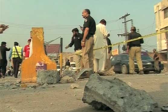 Blast near Charsadda Bus Stand injures three
