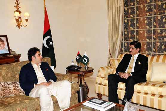 Bilawal Bhutto meets Sindh CM, discusses formation of cabinet