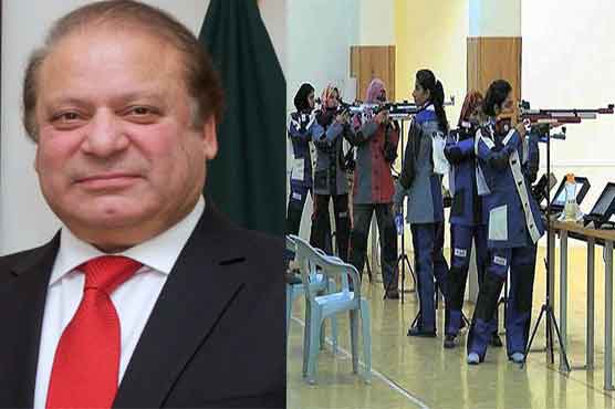 Prime Minister Nawaz Sharif issues NOCs for Olympic contingent