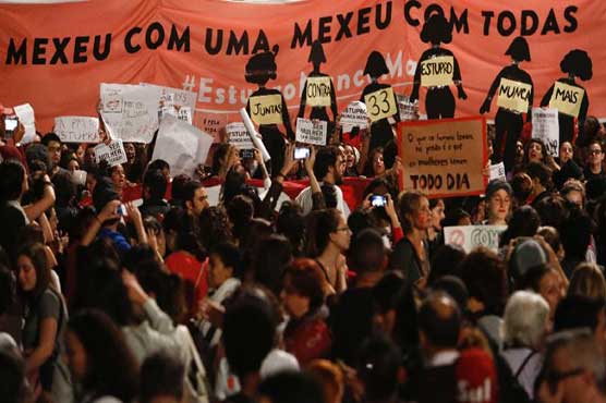 Brazilian women protest 'culture of rape'