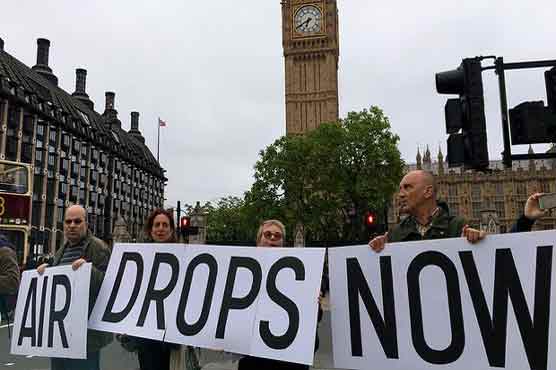 UN to ask Syria to allow airdrops of aid