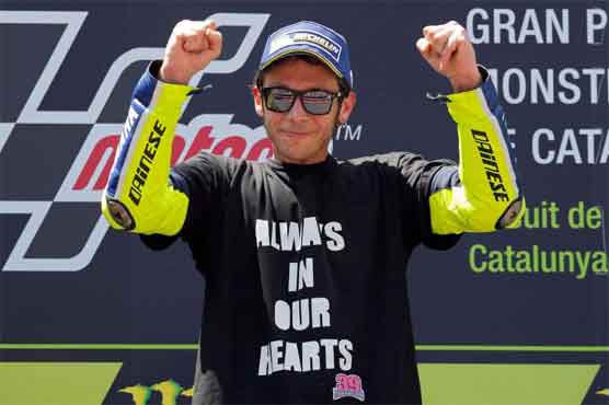 Motorcycling: Rossi wins Grand Prix of Catalonia
