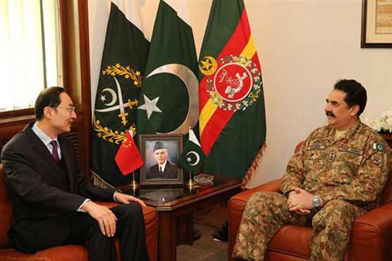 General Raheel meets Chinese ambassador, discusses CPEC project