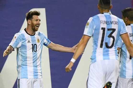 Magical Messi grabs hat-trick as Argentina romp into quarters