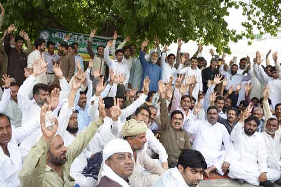 Punjab Assembly: APCA clerks stage sit-in for a raise and benefits 